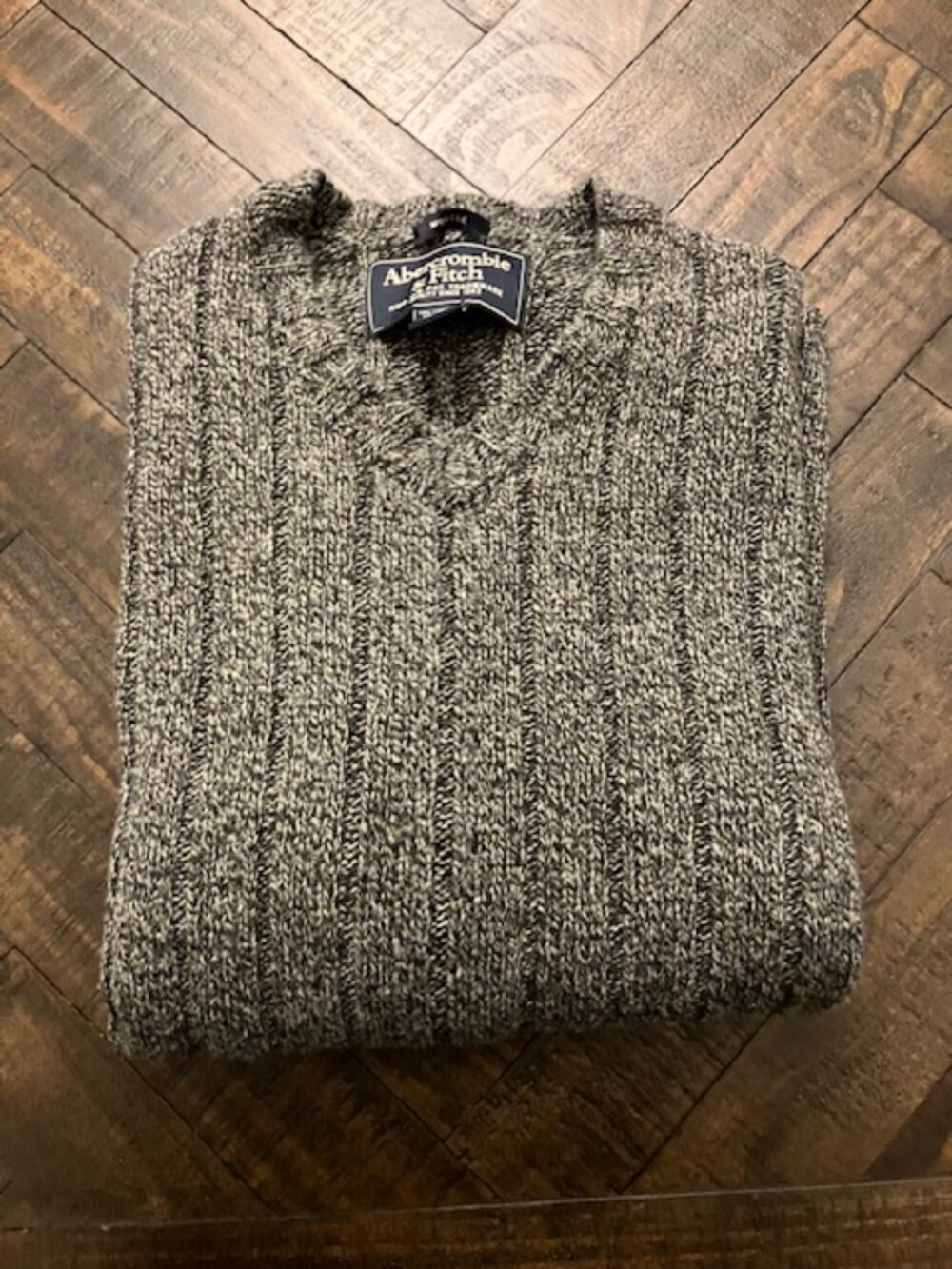 Abercrombie Wool Men Ribbed Sweater
